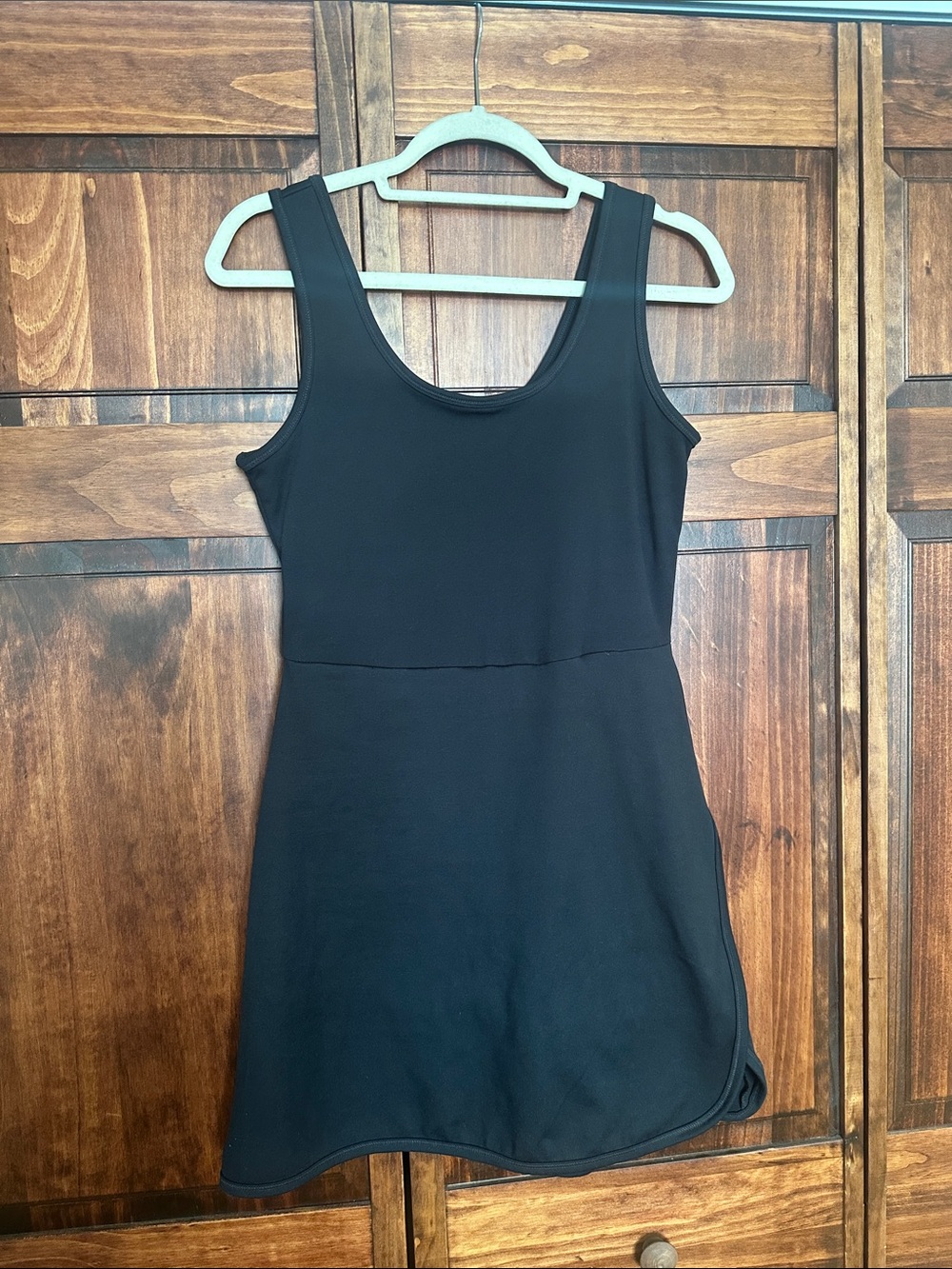 Balance Collection Black Sleeveless Scoop-Neck Mini Dress